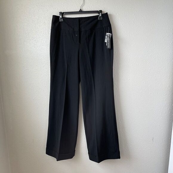 Lifestyle Attitude Pants - NWT Lifestyle Attitude Black Slack Pants Size 10